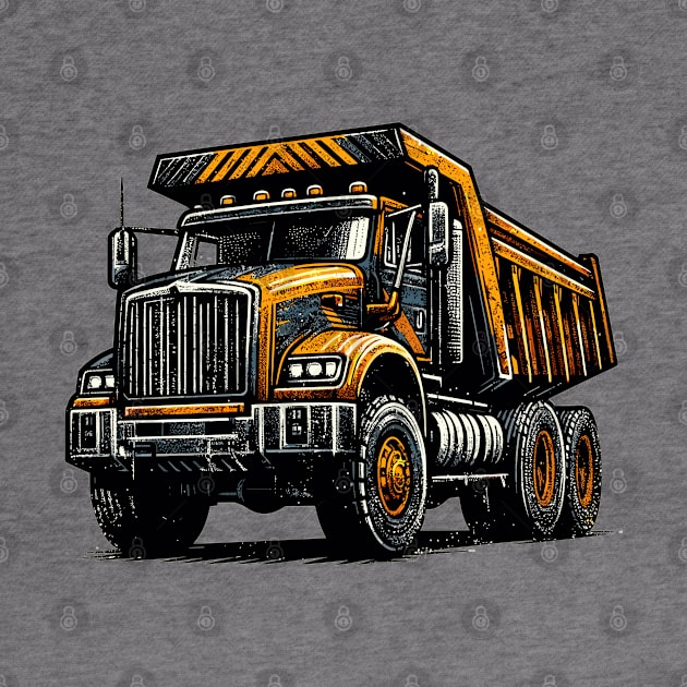 Dump truck by Vehicles-Art